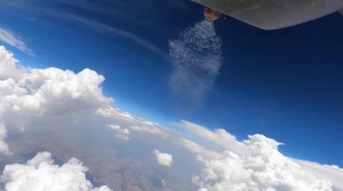 Siembra de nubes para enfrentar sequía